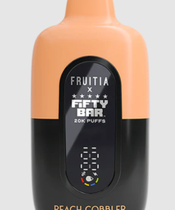 Peach Cobbler FRUITIA X Fifty Bar 20K