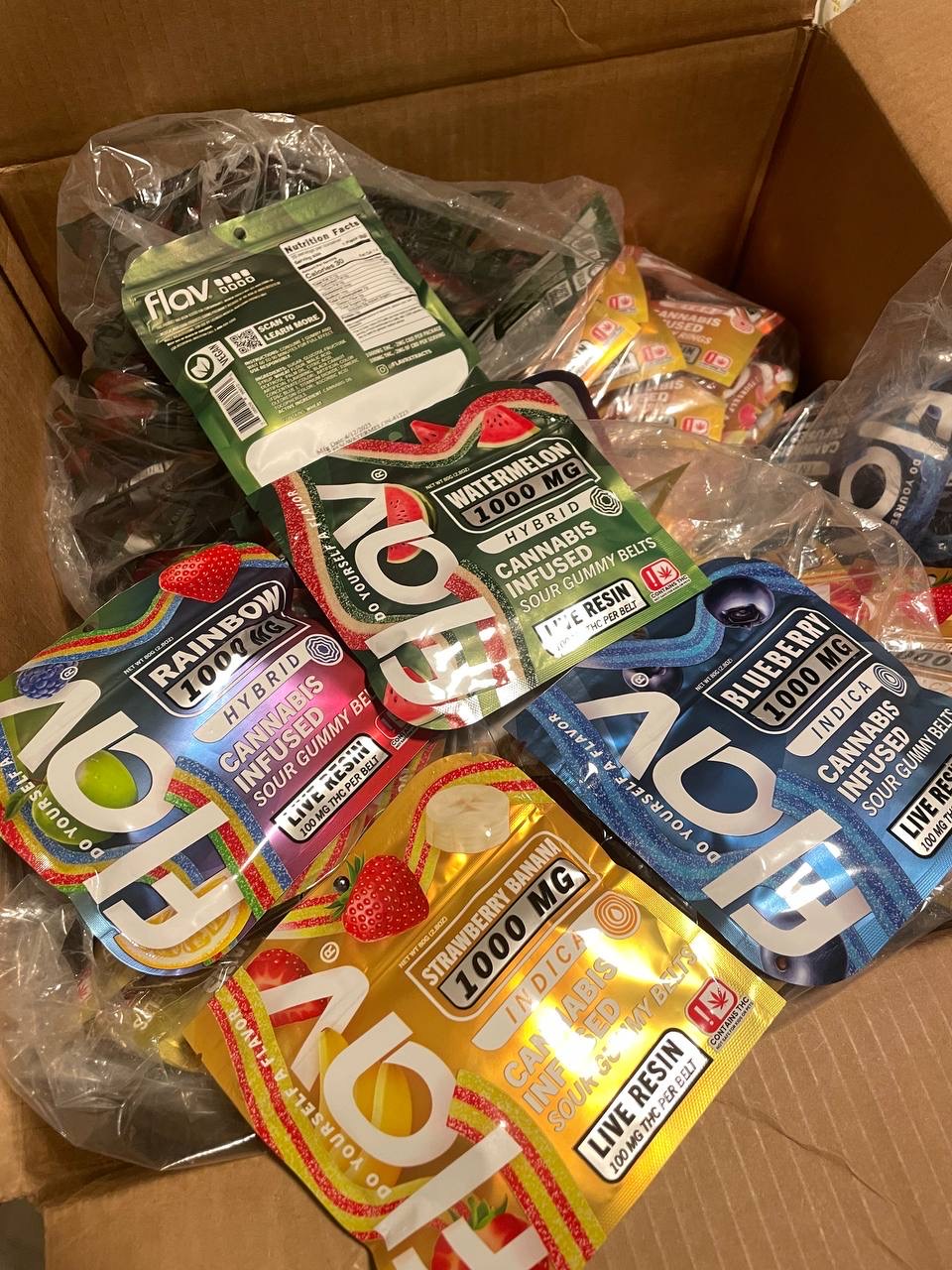 Flav Belts 1000mg