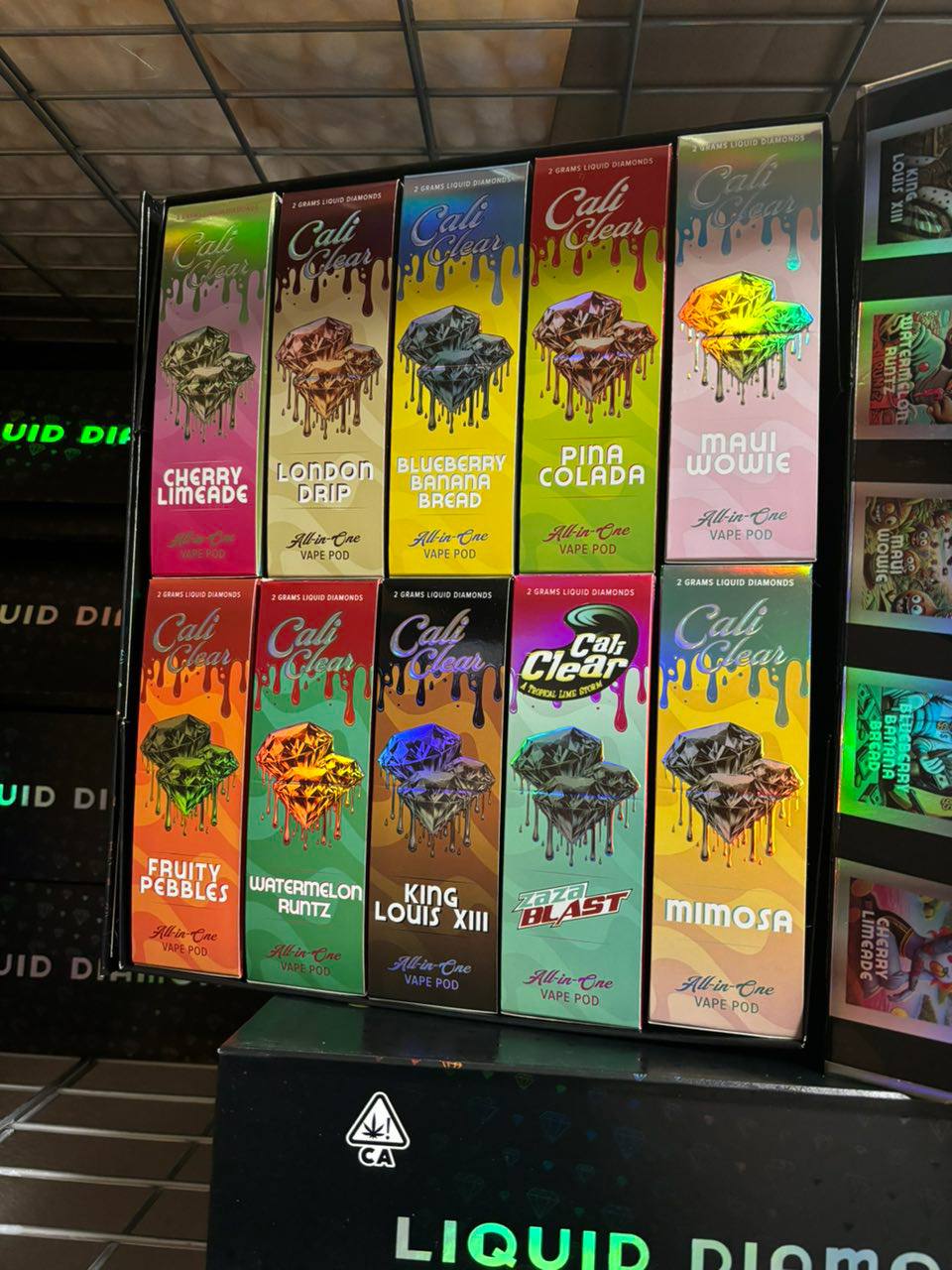 Cali Clear 2G Disposable – Liquid Diamonds - Image 2