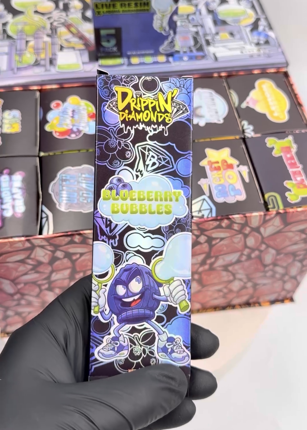 DRIPPIN DIAMONDS 2G DISPOSABLE – LIVE RESIN X LIQUID DIAMONDS