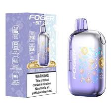 White Peach Raspberry FOGER BIT 35K Disposable Vape