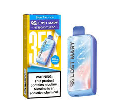 Blue Razz Ice Lost Mary MT35K Turbo Disposable Vape