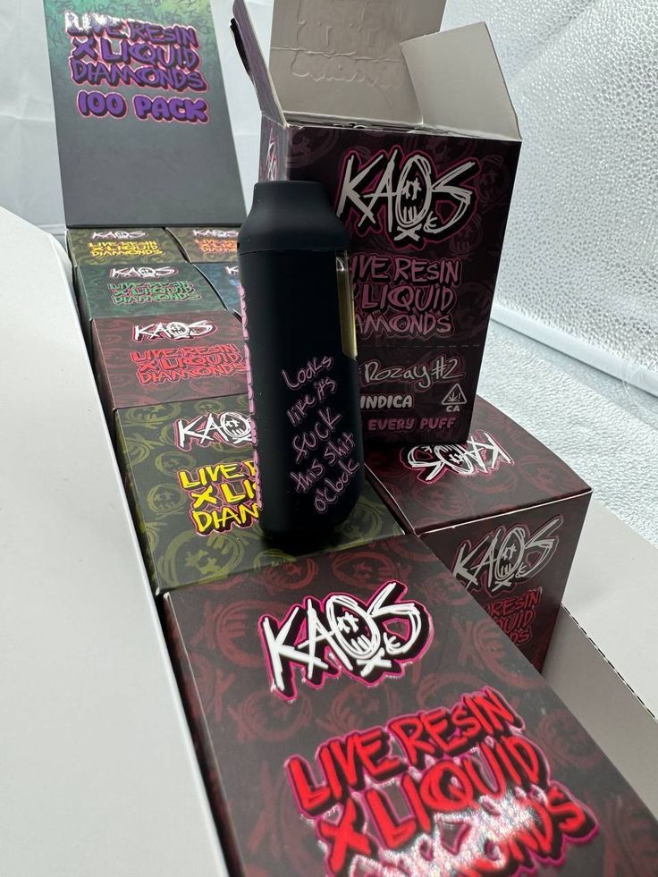 KAOS 2G DISPOSABLE – LIVE RESIN X LIQUID DIAMONDS