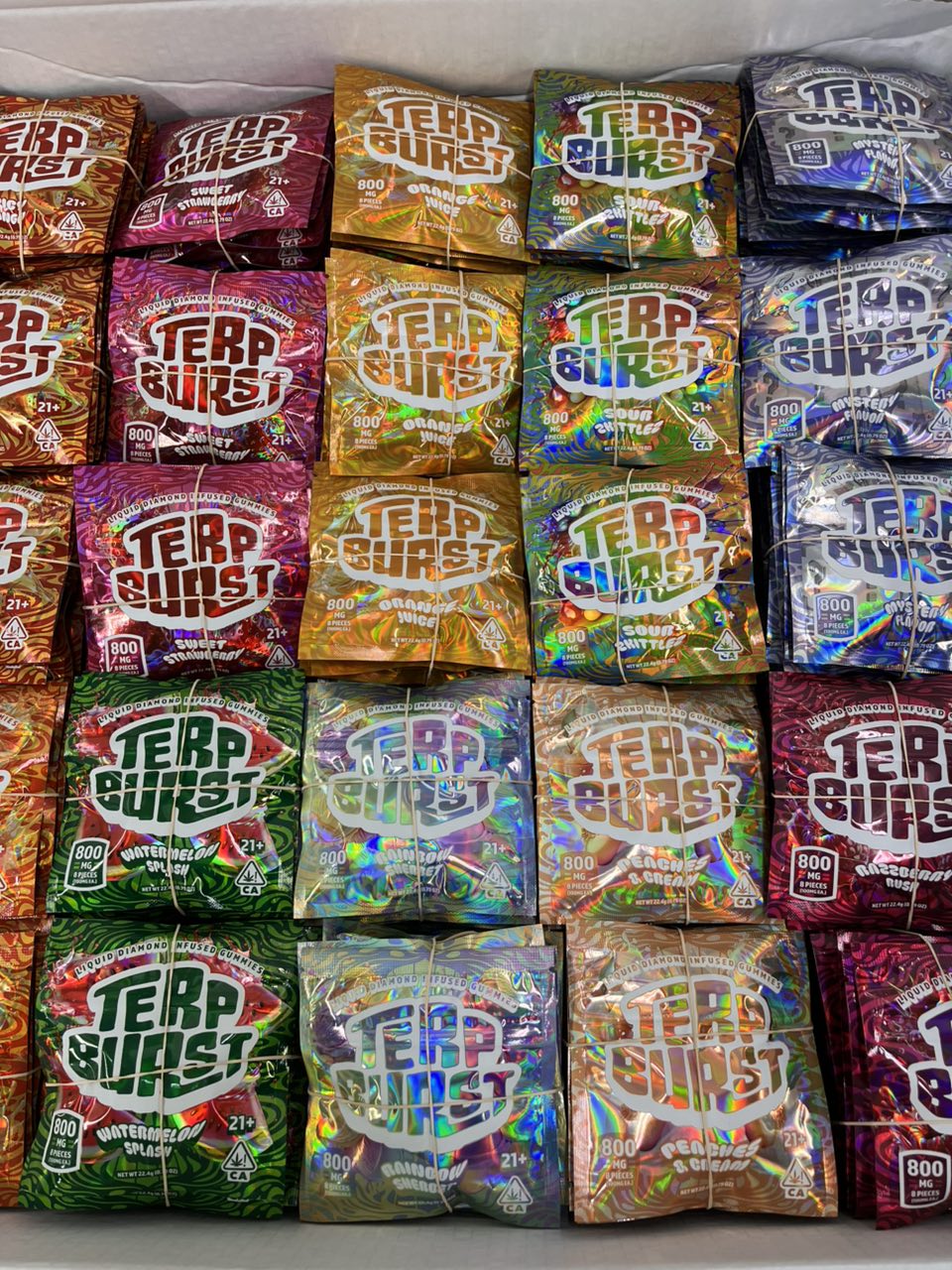 TERP BURST LIQUID DIAMOND GUMMIES 600MG - Image 3