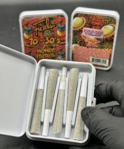 Alternative view of FIDELS 70-30’S PRE ROLLS – 5 CANNABIS INFUSED PREROLLS – 3.5G