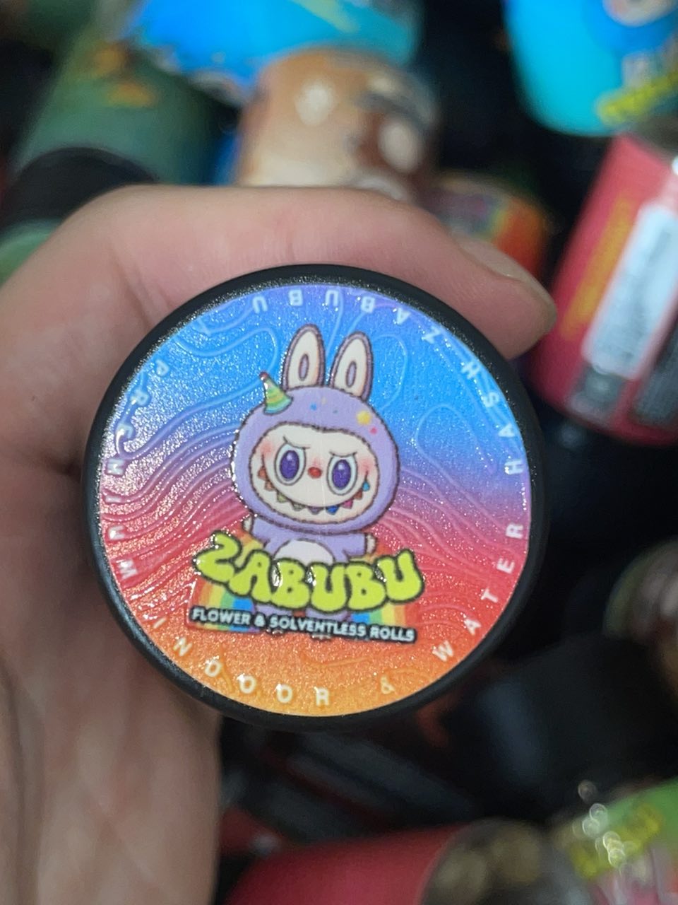 1000mg THC Gummies – High Dose Blue Rasberry - Image 2