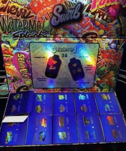 Alternative view of SWIRL 2G DISPOSABLE – 3 FLAVORS IN 1 – DUAL ALL IN ONE DEVICE