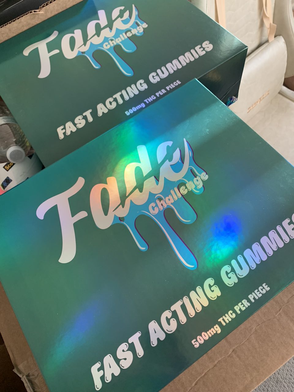 Fade Challenge Gummies 500MG W/ Liquid Diamonds - Image 3
