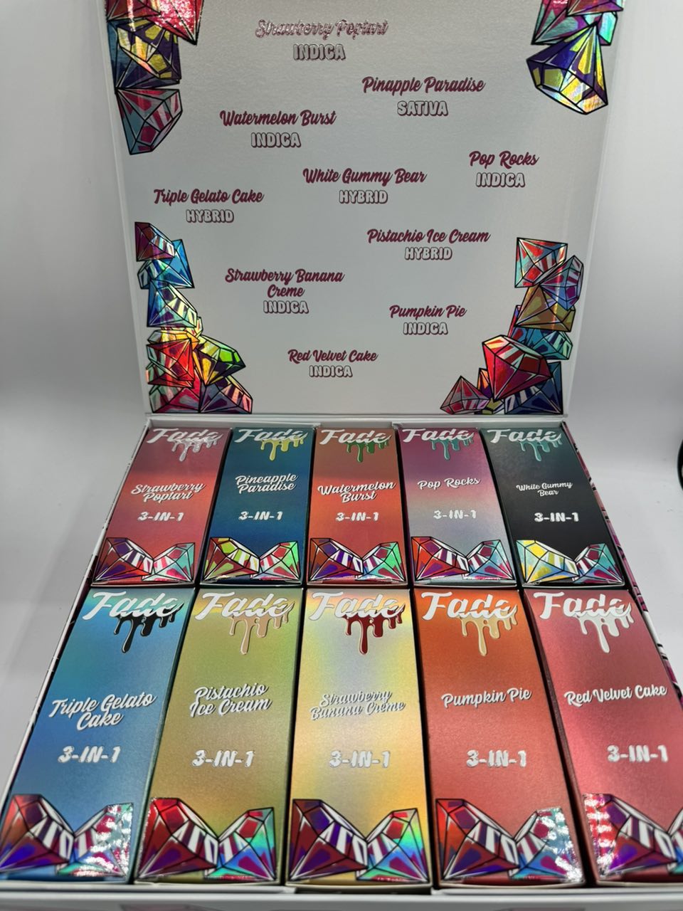 V2 FADE 2G DISPOSABLE VAPE W/ PRE ROLL – LIQUID DIAMONDS X LIVE RESIN - Image 6