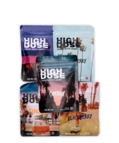 High Dose THC Gummies 1000mg