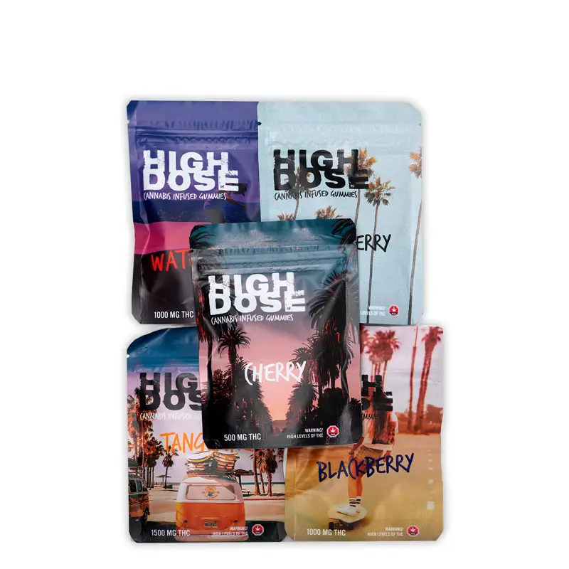 High Dose THC Gummies 1000mg