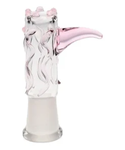 10MM Pink Shark Female Glass Bowl