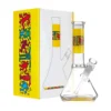 12.4″ K.Haring Glass Water Pipe