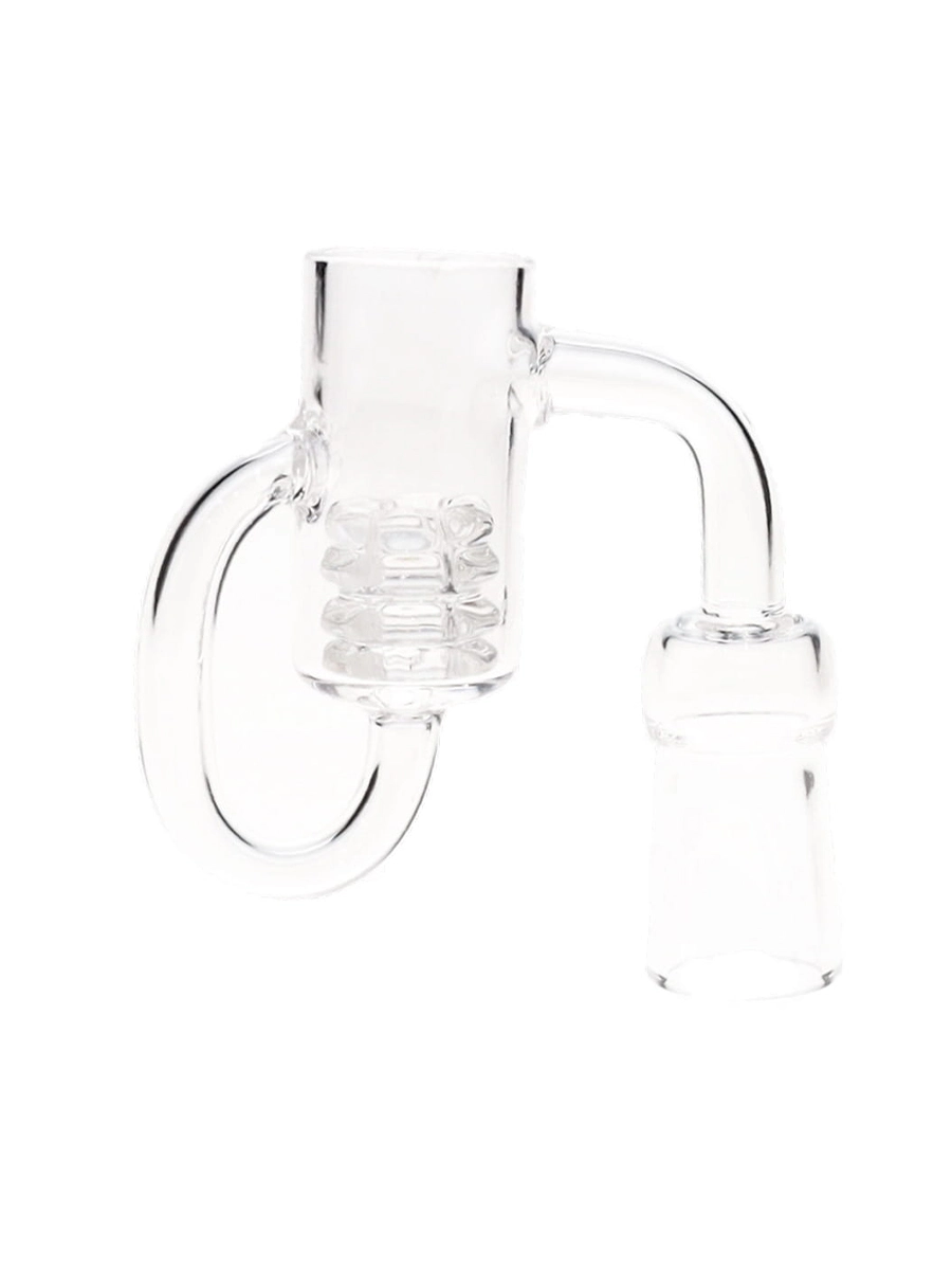 14MM Female All Quartz Dropdown Clear Banger By Got Nail
