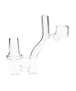 18MM Female All Quartz Dropdown Clear Banger By Got Nail