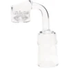 18MM Female Diamond Knot Quartz Clear Banger
