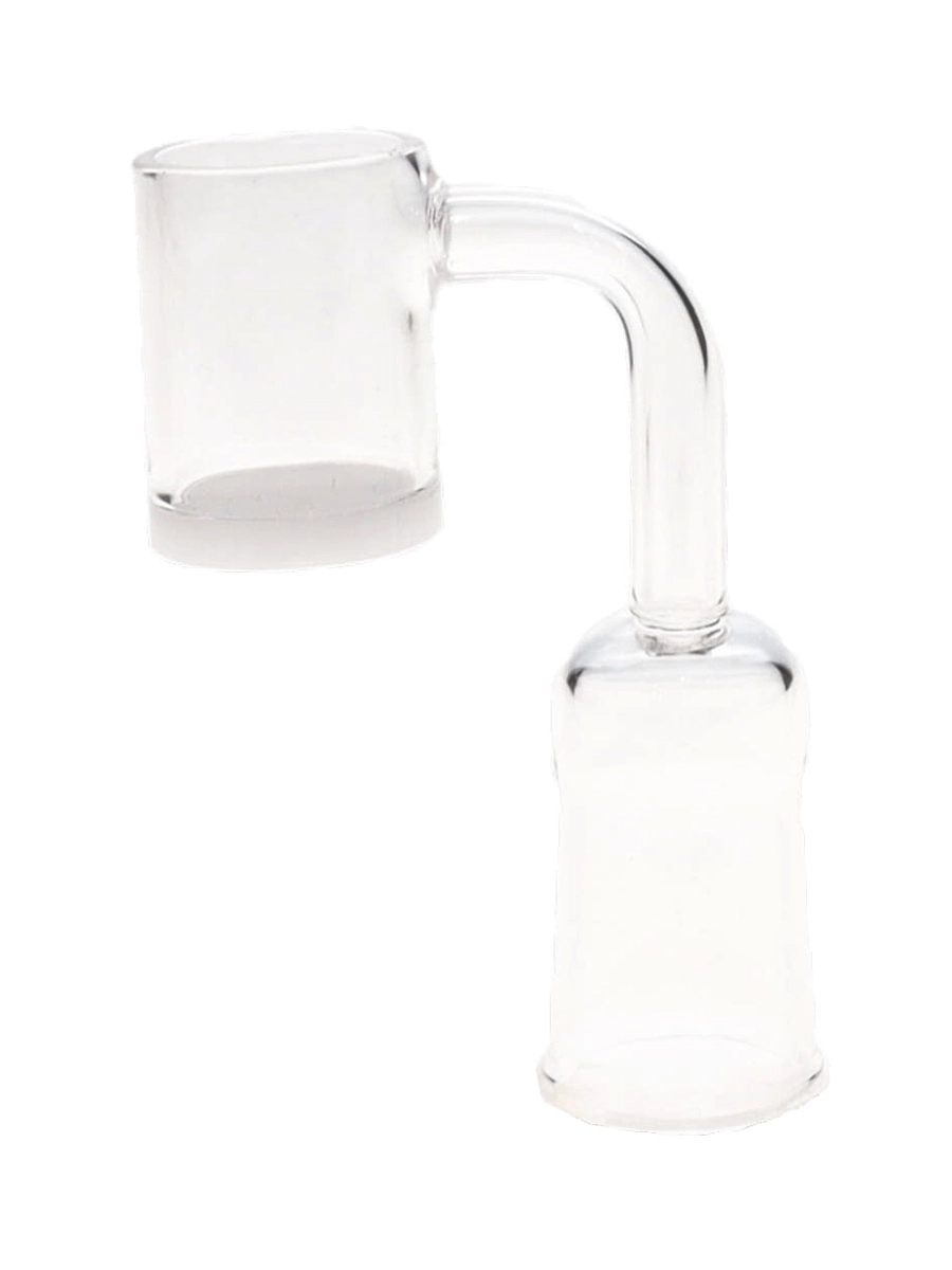 18MM To 2MM 90 Degree Female Opaque Quartz Bucket Banger