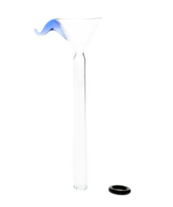 Blue 3″ Rubber Seal Male Downstem Bowl
