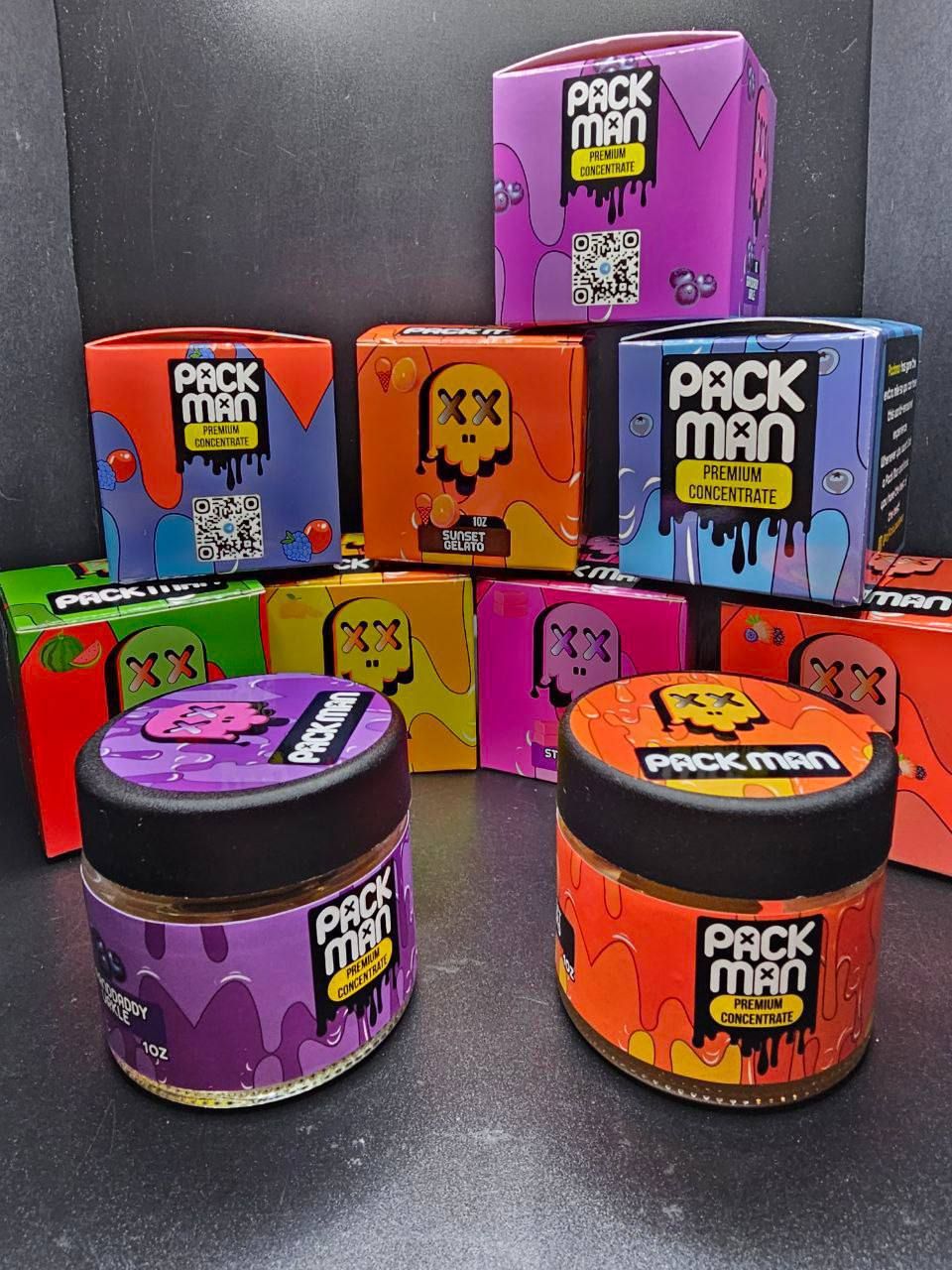 Packman Premium Concentrate Live Resin Sugar OZ Jars