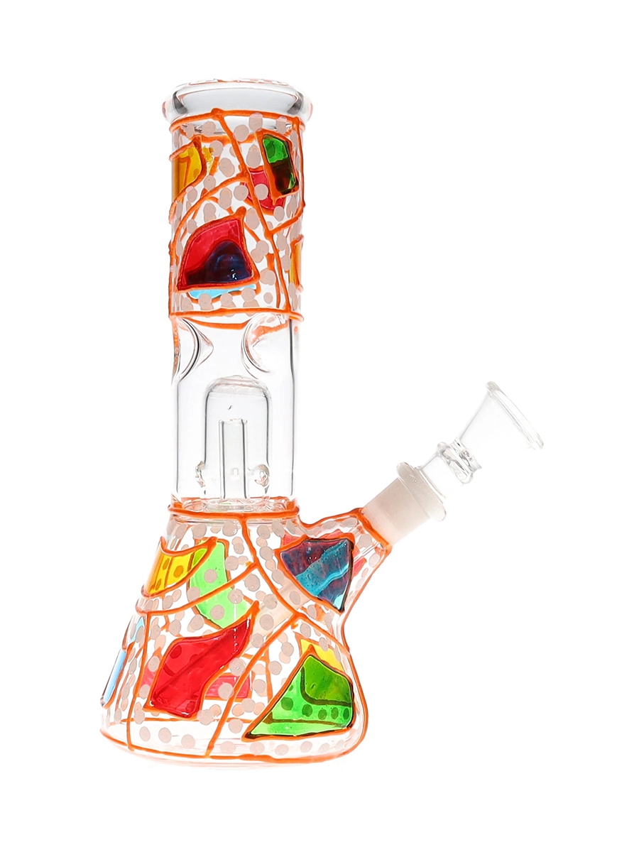 8″ Mozayka Beaker Base Water Pipe - Image 5