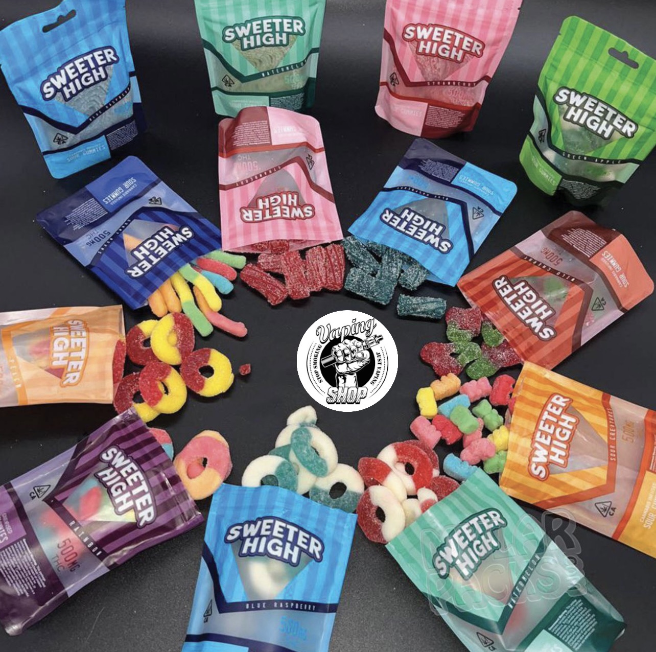 Buy sweeter high gummies 500mg Online – Official ZAZA Dispo
