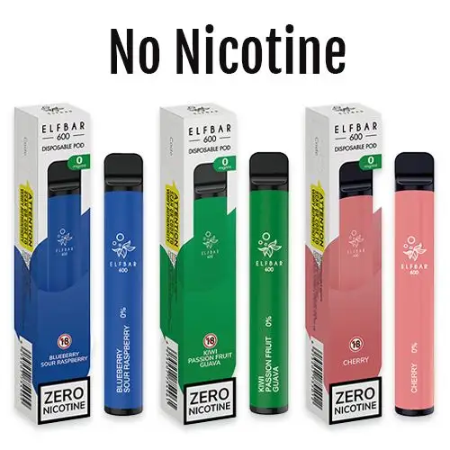 Elf Bar 3000 Disposable Kit — 0mg (Nicotine-Free)