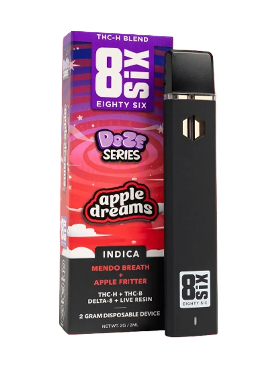 Apple Dreams 8SIX Doze Series THC-H Disposables 2G