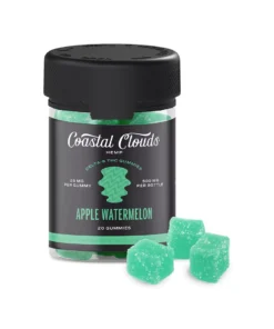 Apple Watermelon Coastal Clouds Delta 8 Gummies 500mg