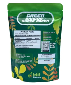Alternative view of Green Dragon | Super Green Mit Therapy Kratom Extract Capsules 300ct
