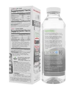 Alternative view of Straw-Mango Herbal Clean QCarbo20 Same-Day Detox Drink 20 fl oz + 5 Tablets