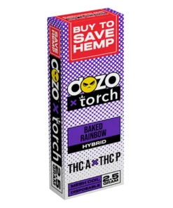 Baked Rainbow Dozo x Torch THC-A + THC-P Disposable 2.5G