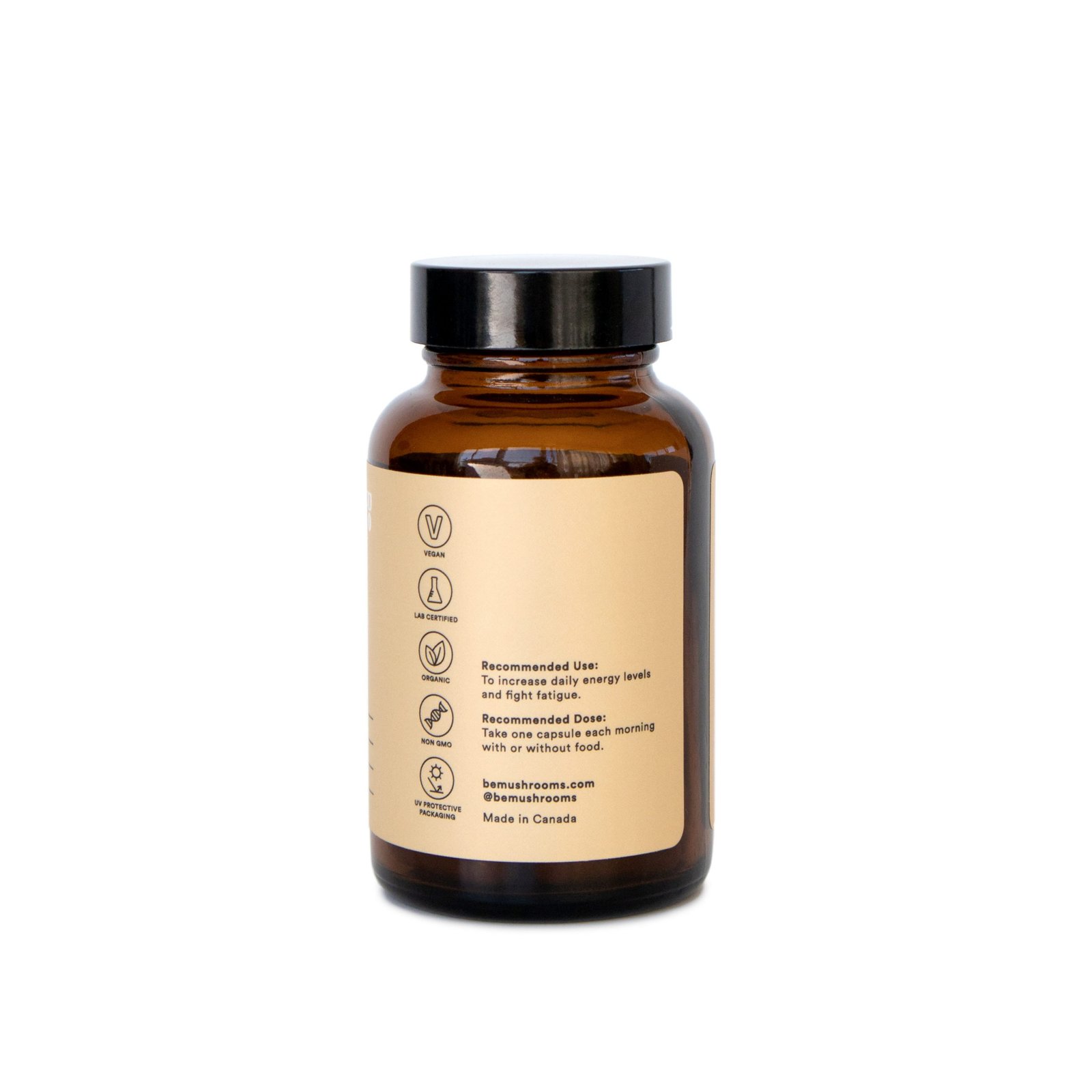 Be Energized (Booster) Mushroom Supplement Capsules - Image 3