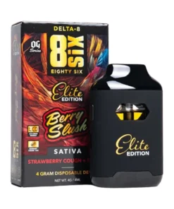 Berry Slush 8SIX Elite Edition Delta-8 Disposable 4G