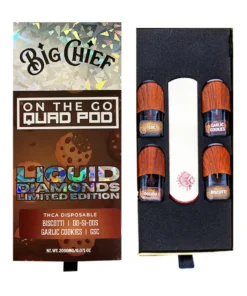 Biscotti Big Chief On the Go Quad Pod Liquid Diamond THCA Vape 0.5G