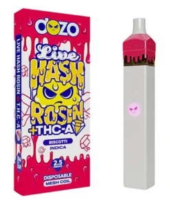 Biscotti Dozo Live Hash Rosin + THC-A Diamond Disposable 2.5G