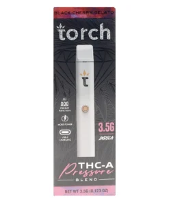 Black Cherry Gelato Torch THC-A Pressure Blend Disposable 3.5G