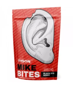 Black Eye Berry Tyson 2.0 Mike Bites Delta-8 Gummies 500mg