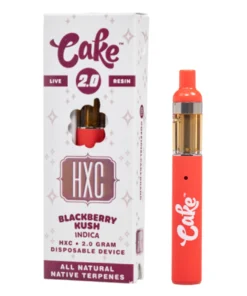 Blackberry Kush Cake HXC Live Resin Disposable 2G