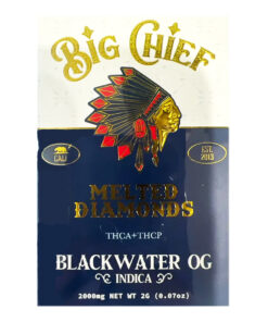 Blackwater OG Big Chief Melted Diamonds THCA+THCP Cart 2G