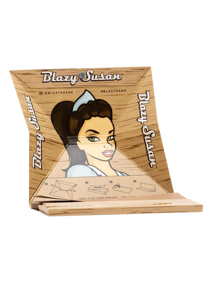 Blazy Susan Unbleached Deluxe King Size Slim Rolling Kit - Image 3