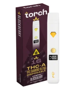 Blockberry Torch THC-A VVS Diamond Blend Disposable 1G