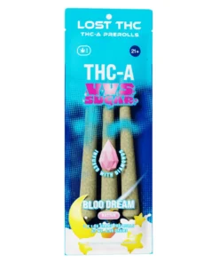 Bloo Dream Lost THC THC-A VVS Sugar Diamond Infused Pre-Roll 3ct