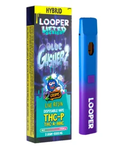 Blue Gusherz Looper Lifted Series THCP-O+THC-A+HHC Disposable 2G
