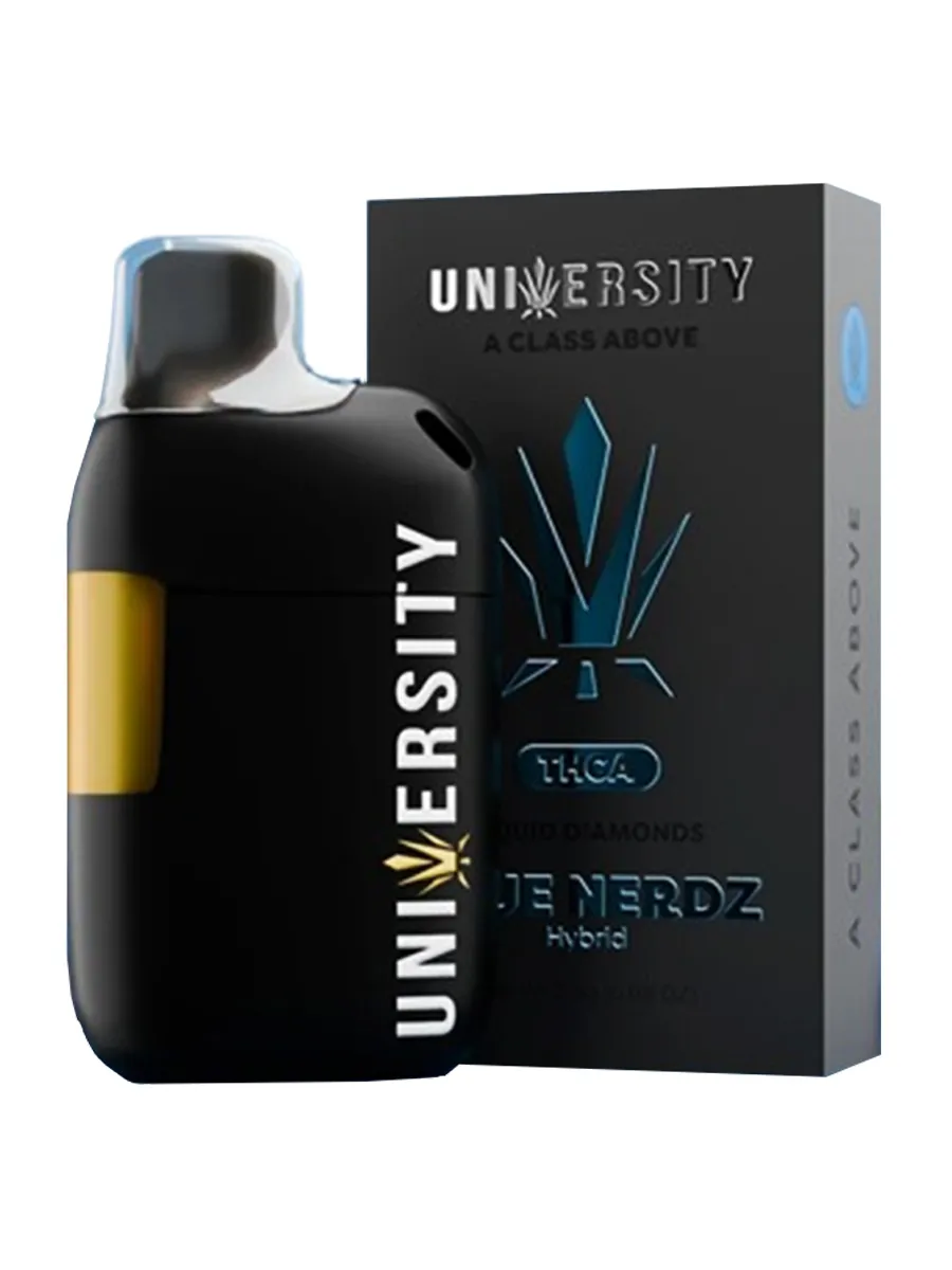 Blue Nerdz University Liquid Diamonds THCA Disposable 2G