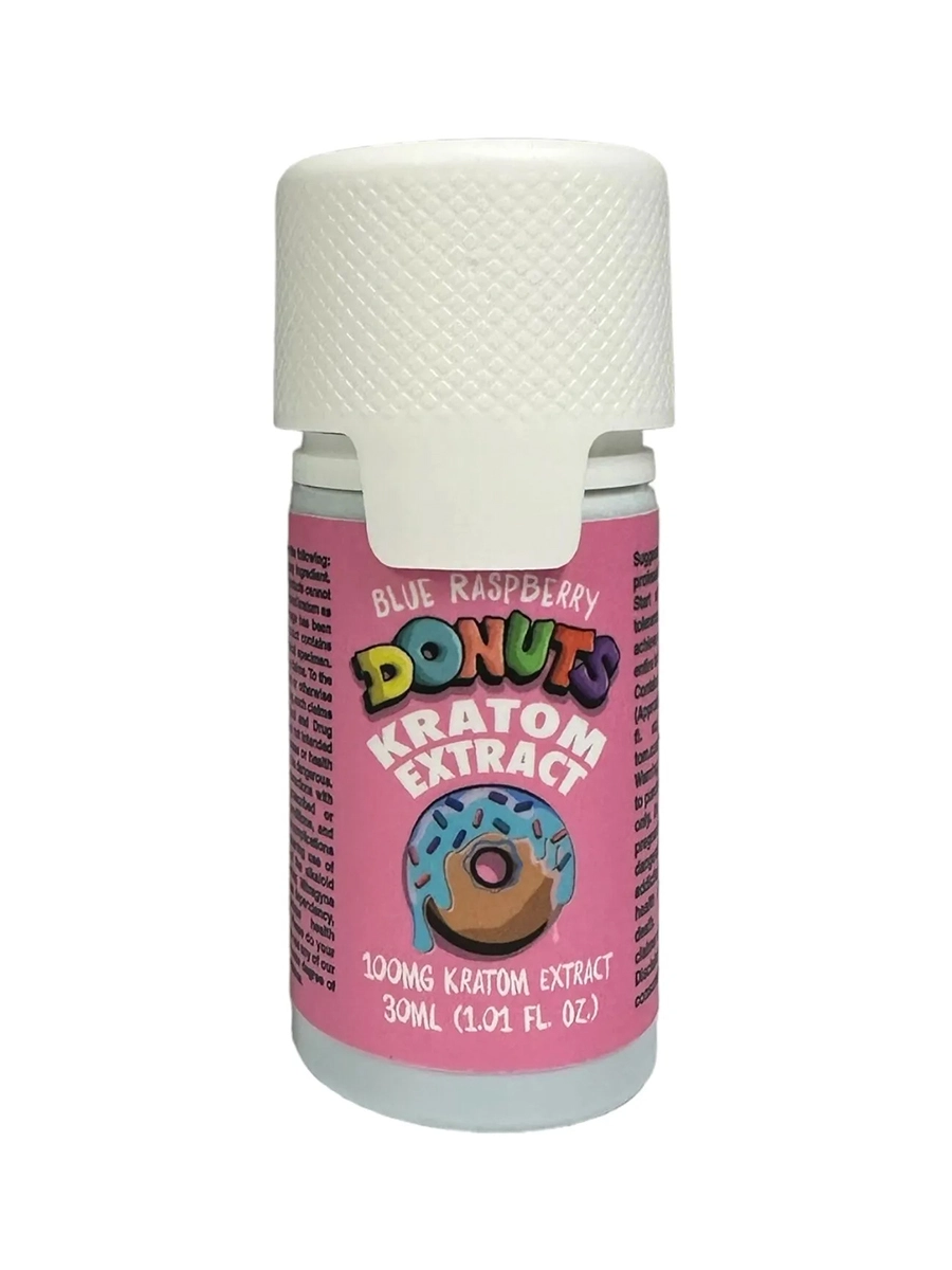 Blue Raspberry Donuts Kratom Extract 30ml 100mg