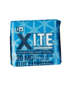XITE Delta-9 Blue Raspberry Chews 30mg
