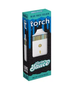 Blue Razz Eclair Torch Caviar Sauce Vape 4.5G