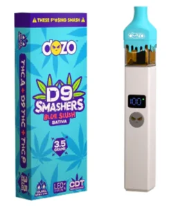 Blue Slush Dozo D9 Smashers THCA Blend Disposable 3.5G