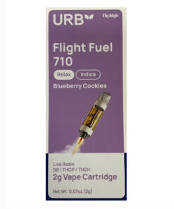 Blueberry Cookies URB Flight Fuel 710 Relax Cartridge 2G
