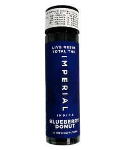 Blueberry Donut Imperial Live Resin Total THC Pre-Roll 2G